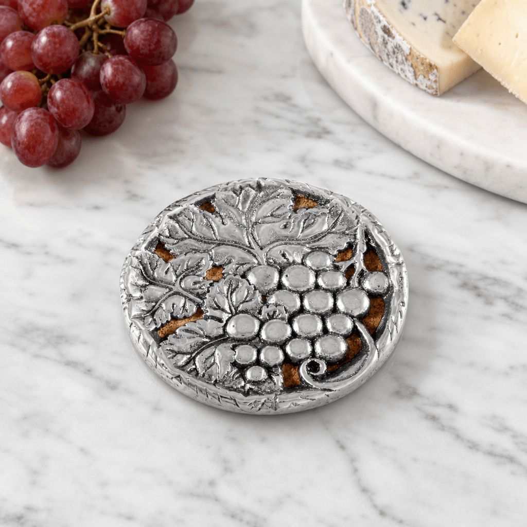 Arthur Court Grape Grape Drink Coaster Set of 4