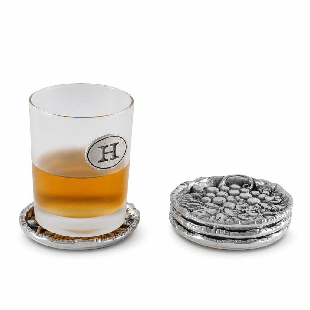 Arthur Court Grape Grape Drink Coaster Set of 4