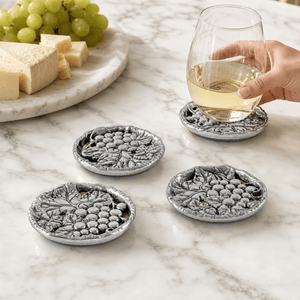Arthur Court Grape Grape Drink Coaster Set of 4