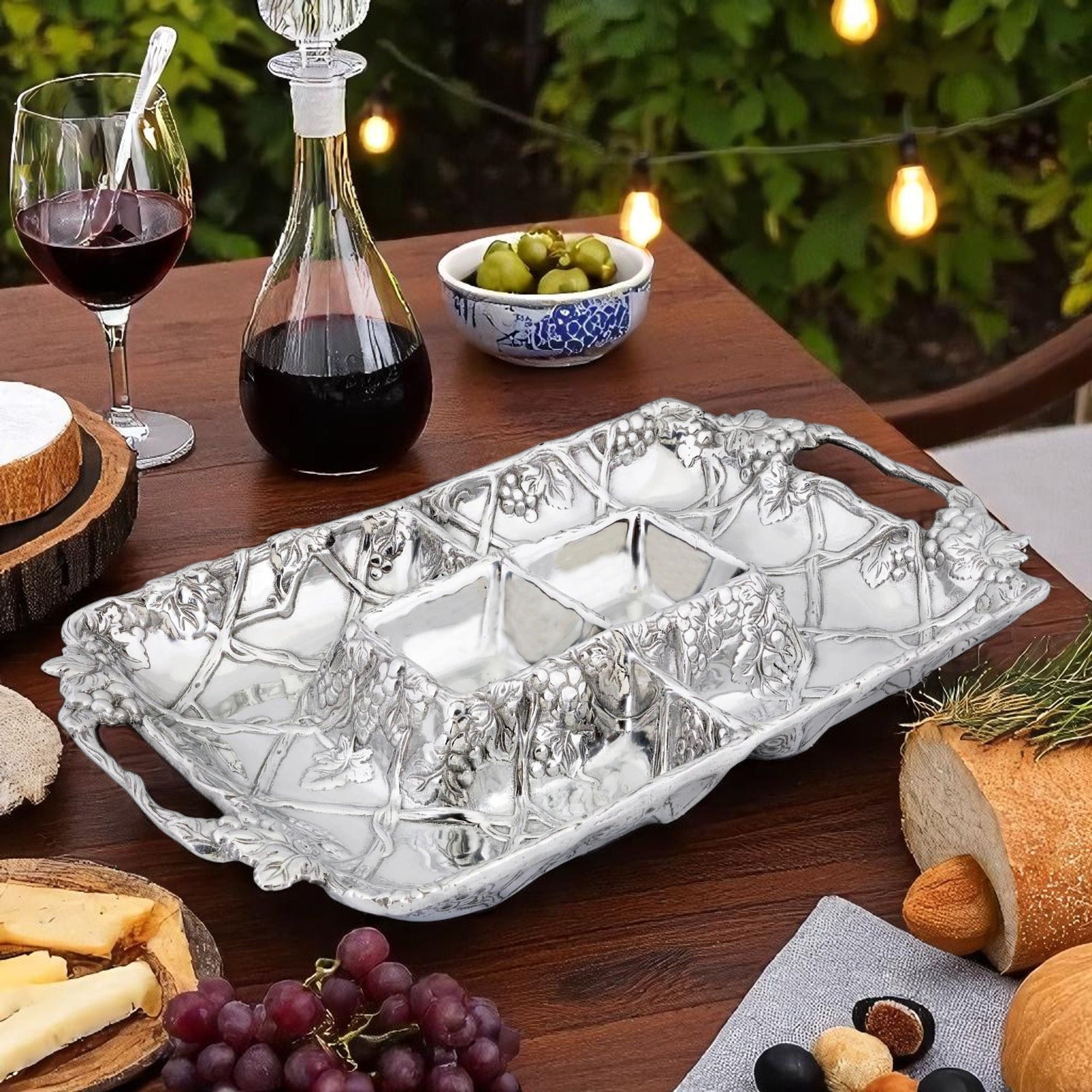 Arthur Court Grape Grape Entertainment Tray
