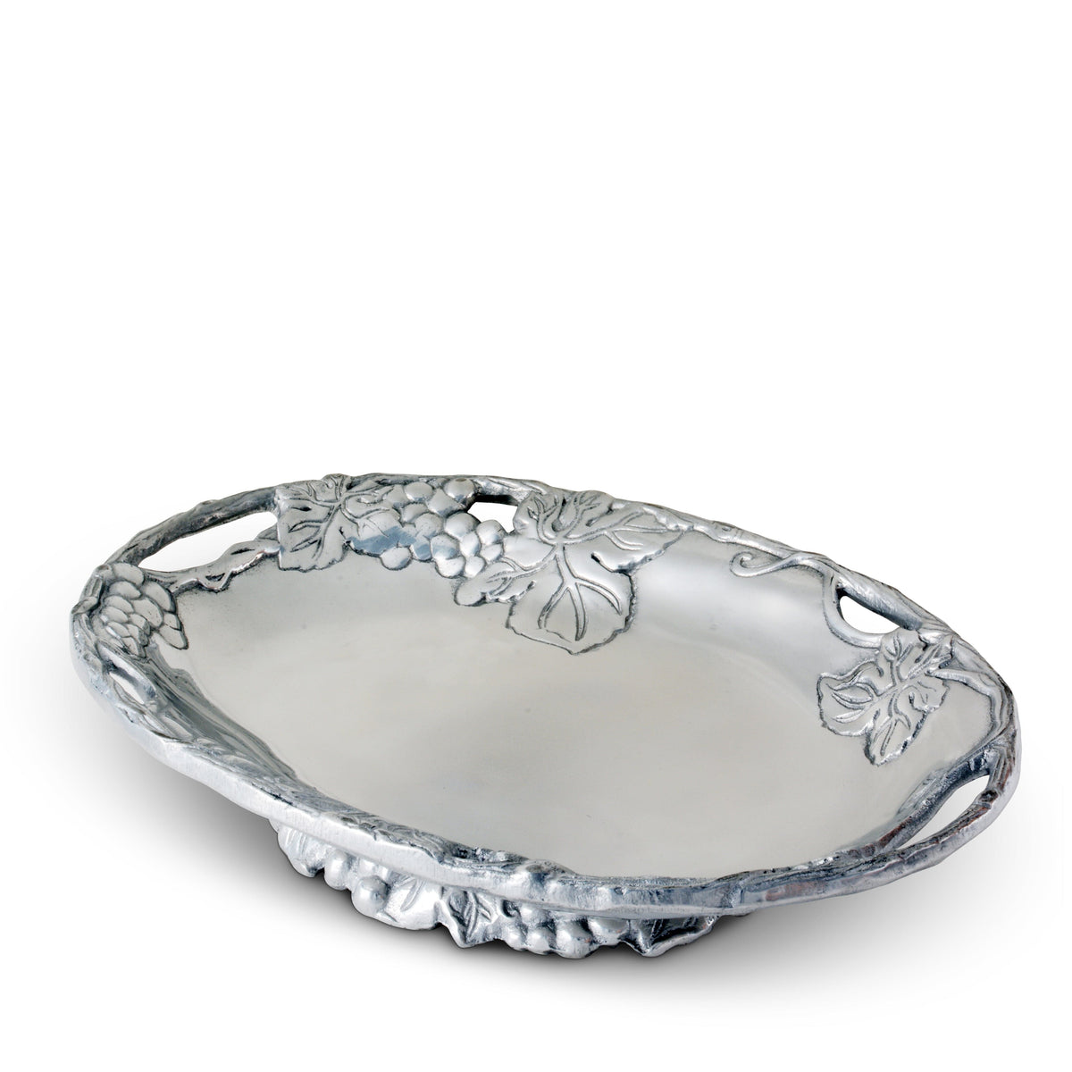 Arthur Court Grape Grape Footed Side Dish