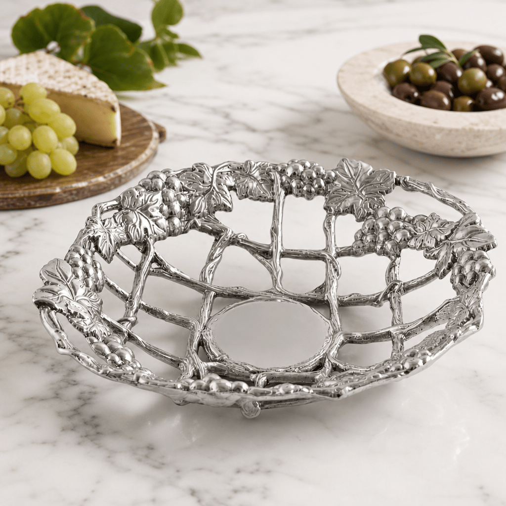 Arthur Court Grape Grape Fruit Basket