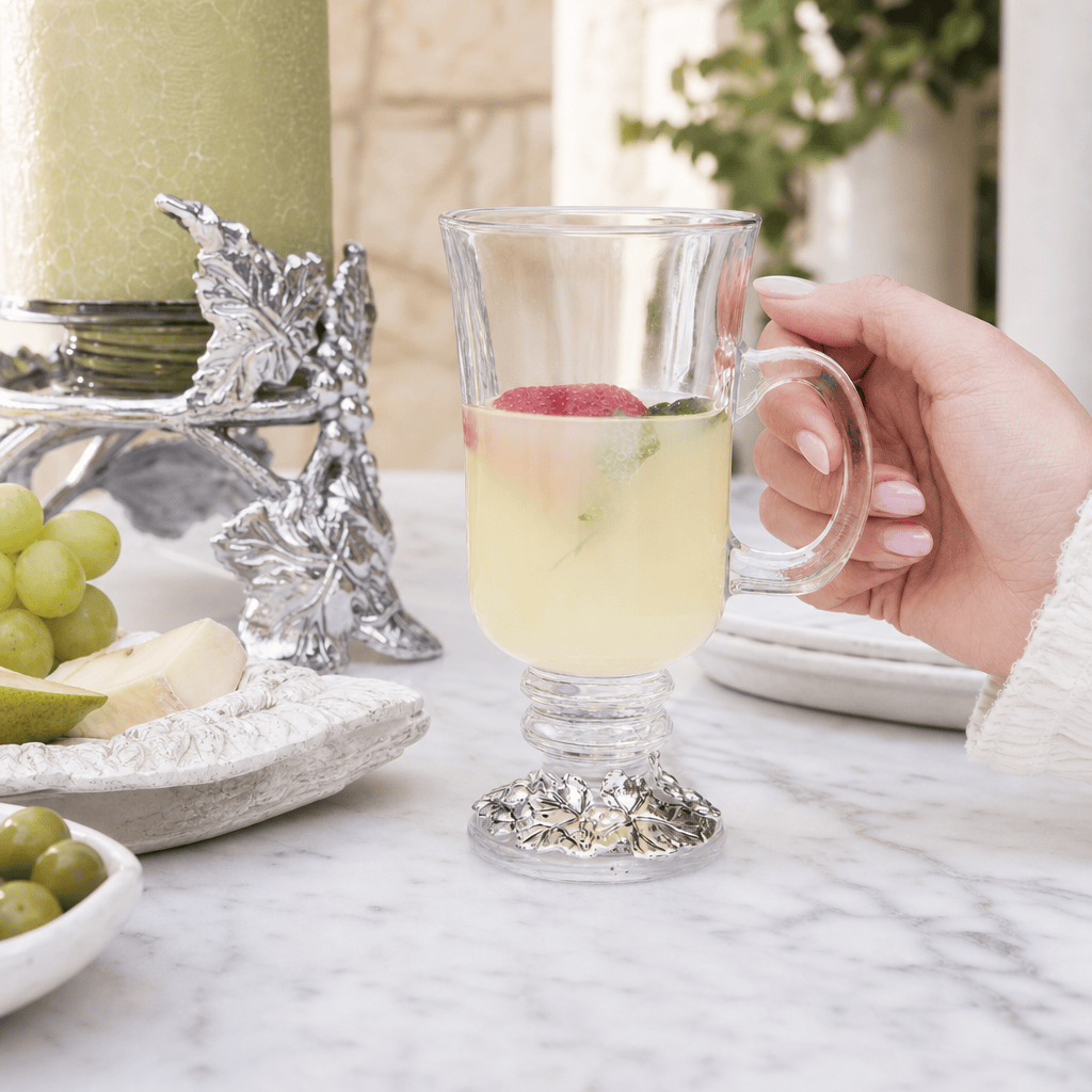 Arthur Court Grape Grape Glass Mug