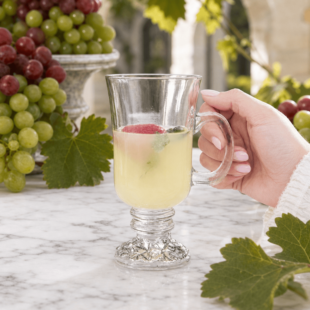 Arthur Court Grape Grape Glass Mug