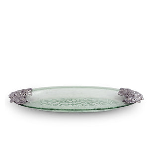 Arthur Court Grape Grape Glass Platter