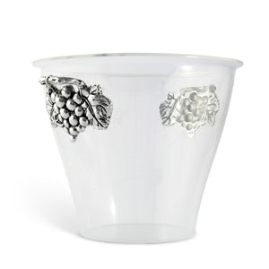 Arthur Court Grape Grape Handle Acrylic Ice Bucket