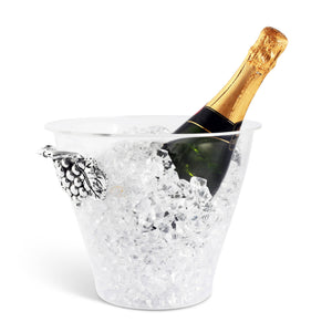 Arthur Court Grape Grape Handle Acrylic Ice Bucket