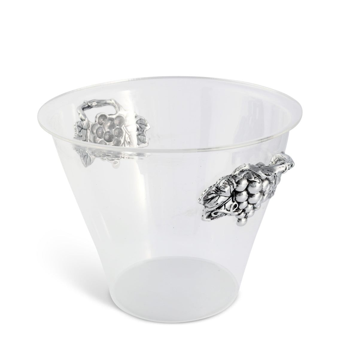 Arthur Court Grape Grape Handle Acrylic Ice Bucket