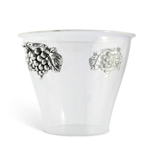 Arthur Court Grape Grape Handle Acrylic Ice Bucket