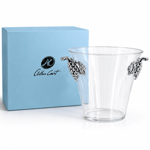 Arthur Court Grape Grape Handle Acrylic Ice Bucket