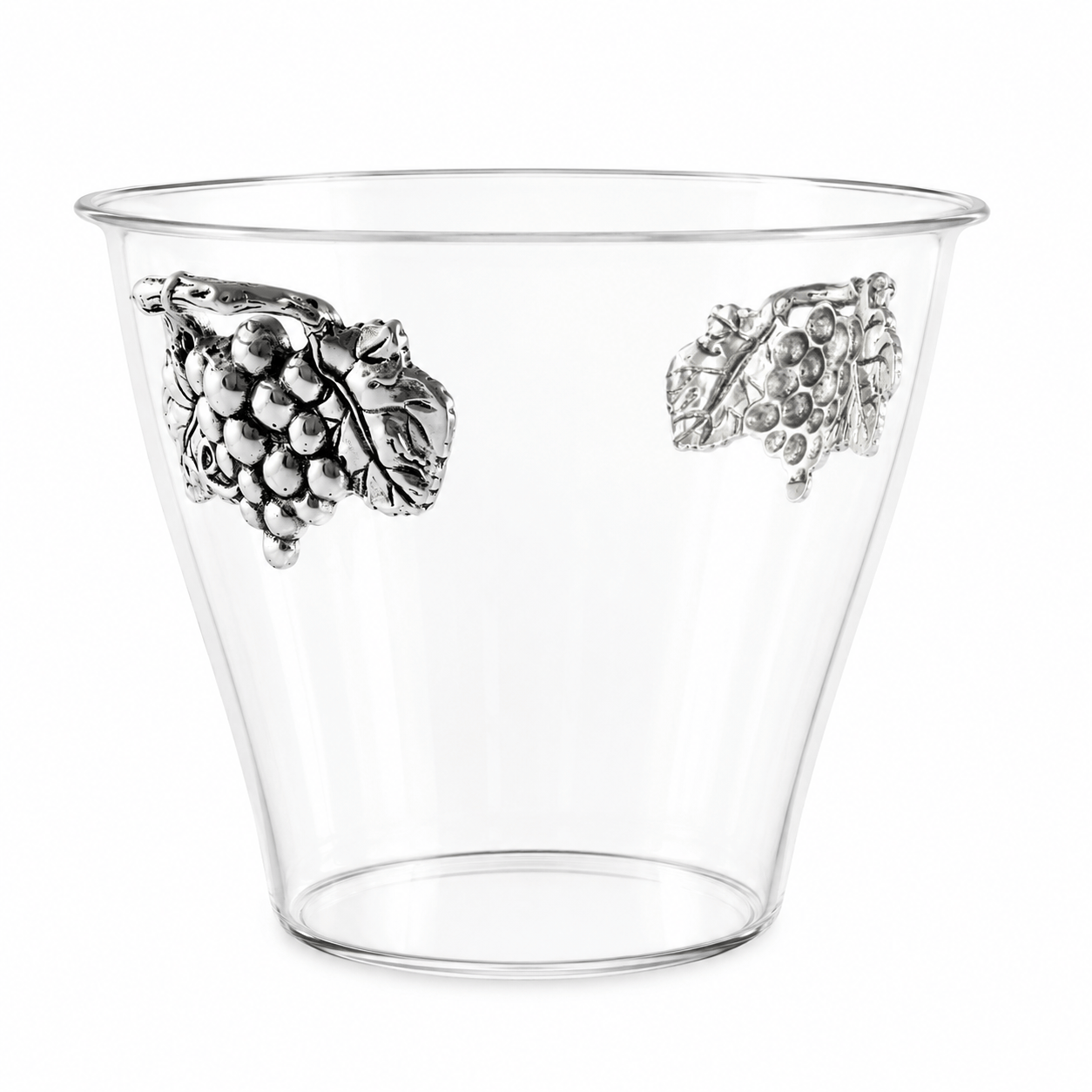 Arthur Court Grape Grape Handle Acrylic Ice Bucket