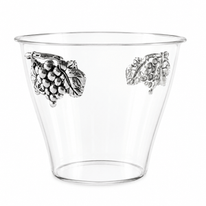 Arthur Court Grape Grape Handle Acrylic Ice Bucket