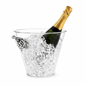 Arthur Court Grape Grape Handle Acrylic Ice Bucket