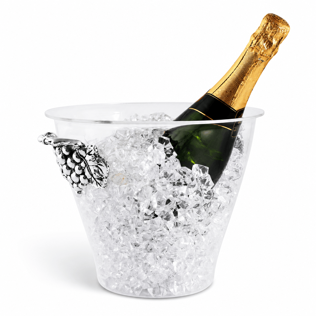 Arthur Court Grape Grape Handle Acrylic Ice Bucket