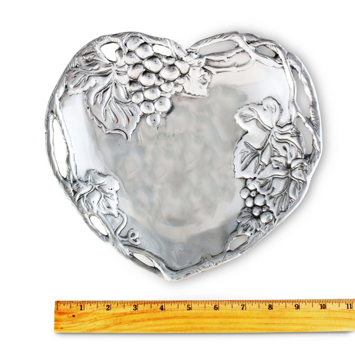 Arthur Court Grape Grape Heart Coupe Tray