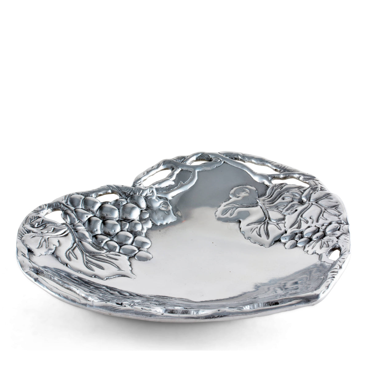 Arthur Court Grape Grape Heart Coupe Tray