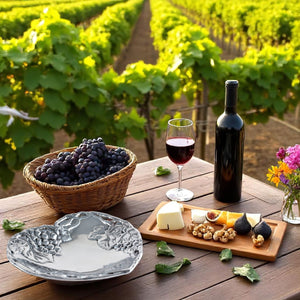 Arthur Court Grape Grape Heart Coupe Tray