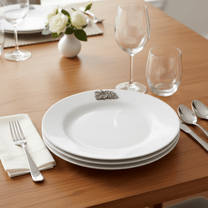 Arthur Court Grape Grape Melamine Lunch Plates - Set of 4