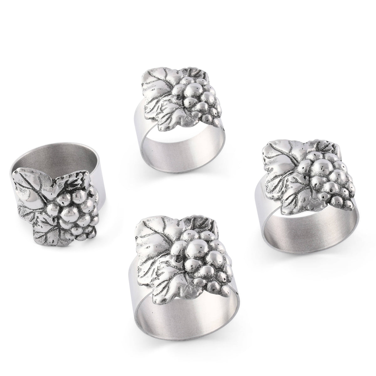 Arthur Court Grape Grape Napkin Rings - set of 4
