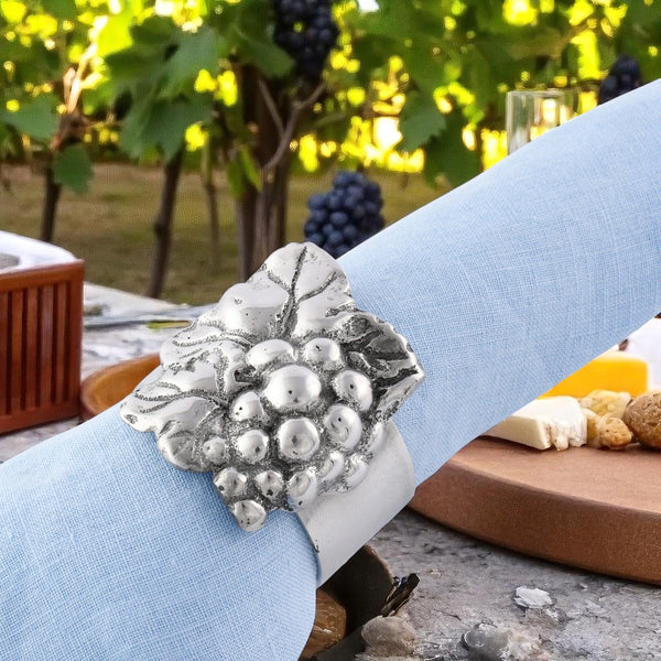 Grape Napkin Rings: Perfect addition to your festive table decor