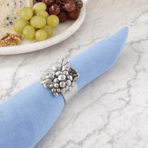 Arthur Court Grape Grape Napkin Rings - set of 4