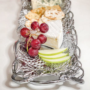 Arthur Court Grape Grape Oblong Tray
