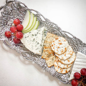 Arthur Court Grape Grape Oblong Tray