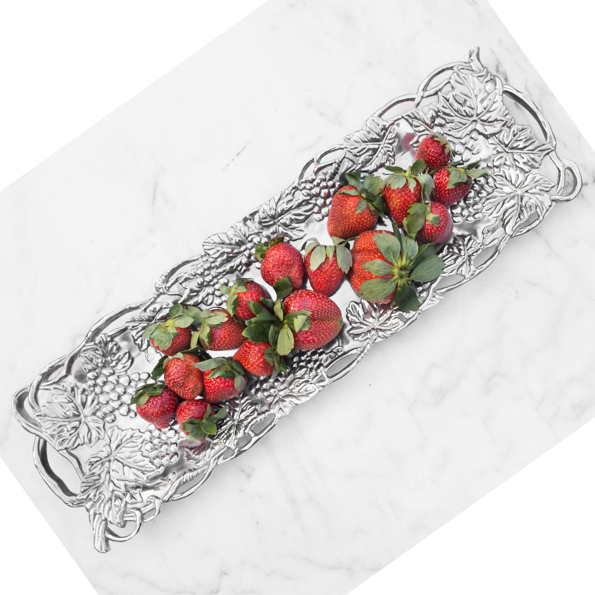 Arthur Court Grape Grape Oblong Tray