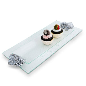 Arthur Court Grape Grape Oblong Tray