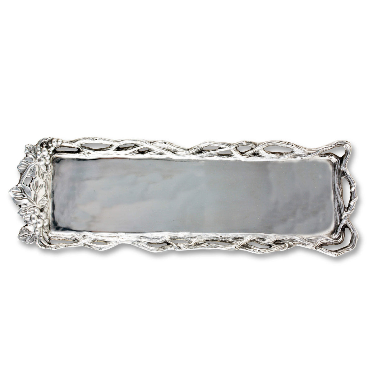 Arthur Court Grape Grape Open Vine Oblong Tray
