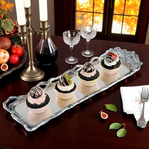 Arthur Court Grape Grape Open Vine Oblong Tray