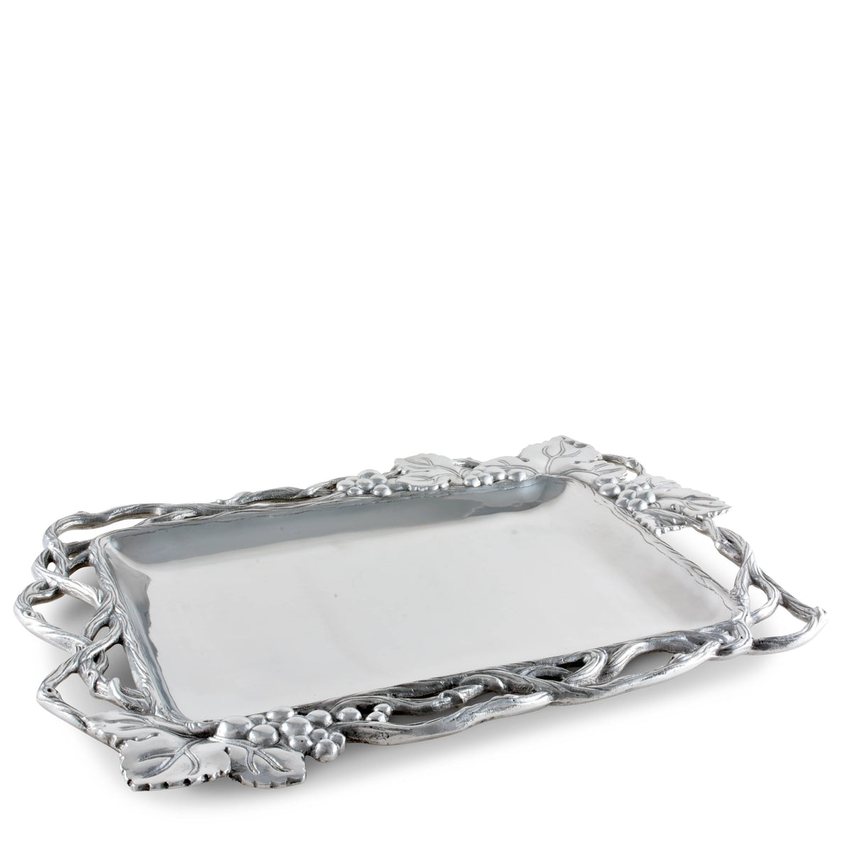 Arthur Court Grape Grape Open Vine Rectangle Tray