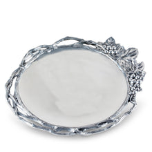Arthur Court Grape Grape Open Vine Round Tray Large