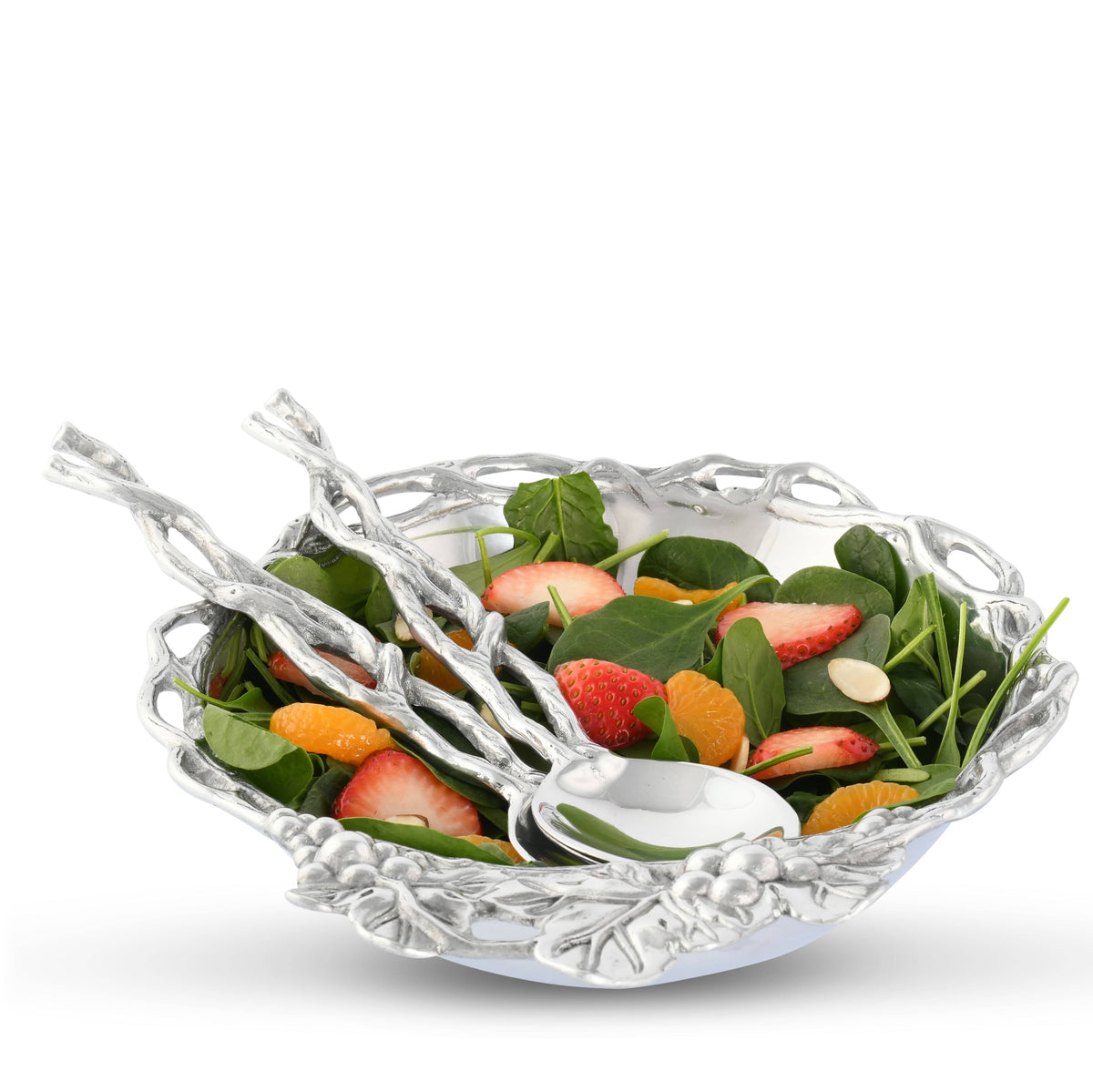 Arthur Court Grape Grape Open Vine Salad Set 3-Pc