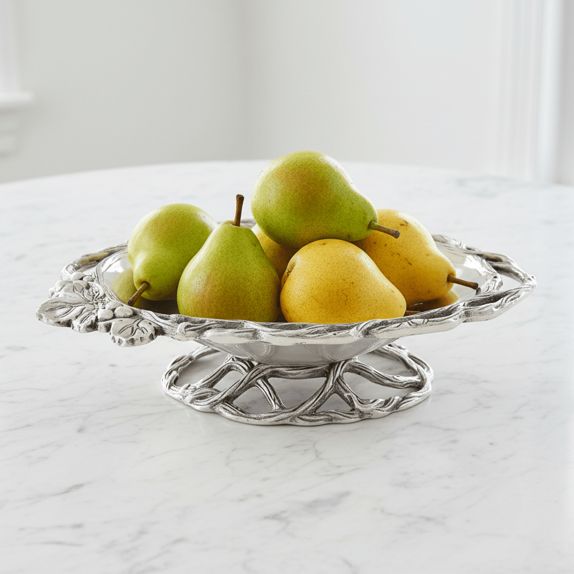 Arthur Court Grape Grape Open Vine Vegetable Dish
