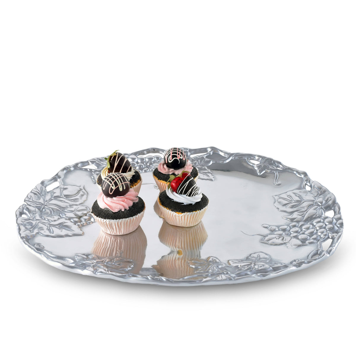 Arthur Court Grape Grape Oval Platter