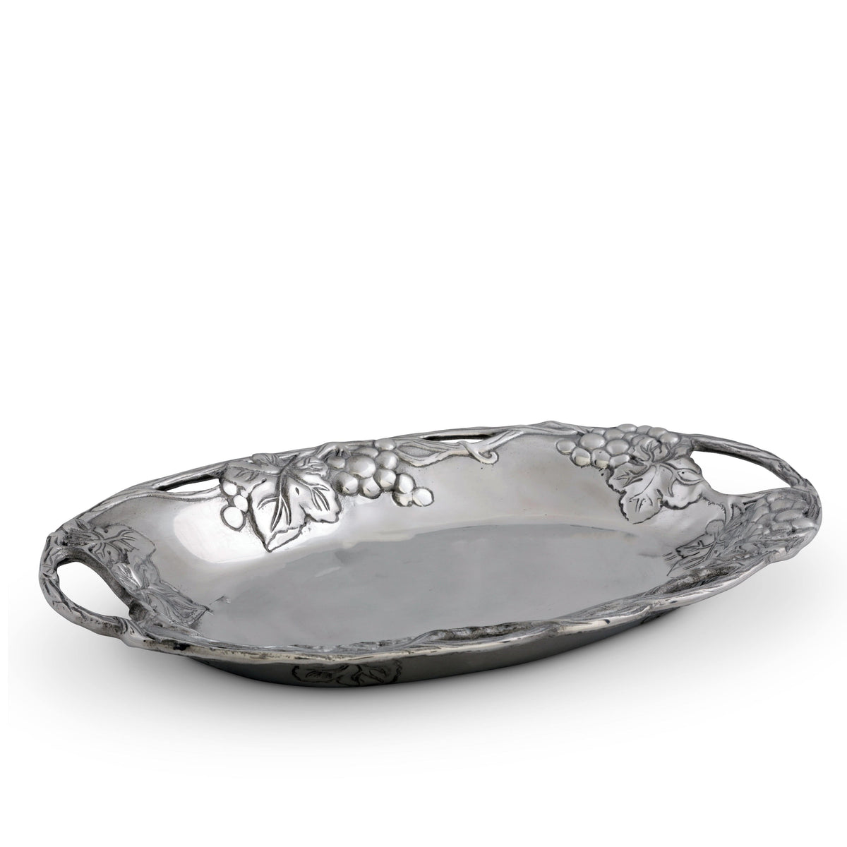 Arthur Court Grape Grape Oval Tray