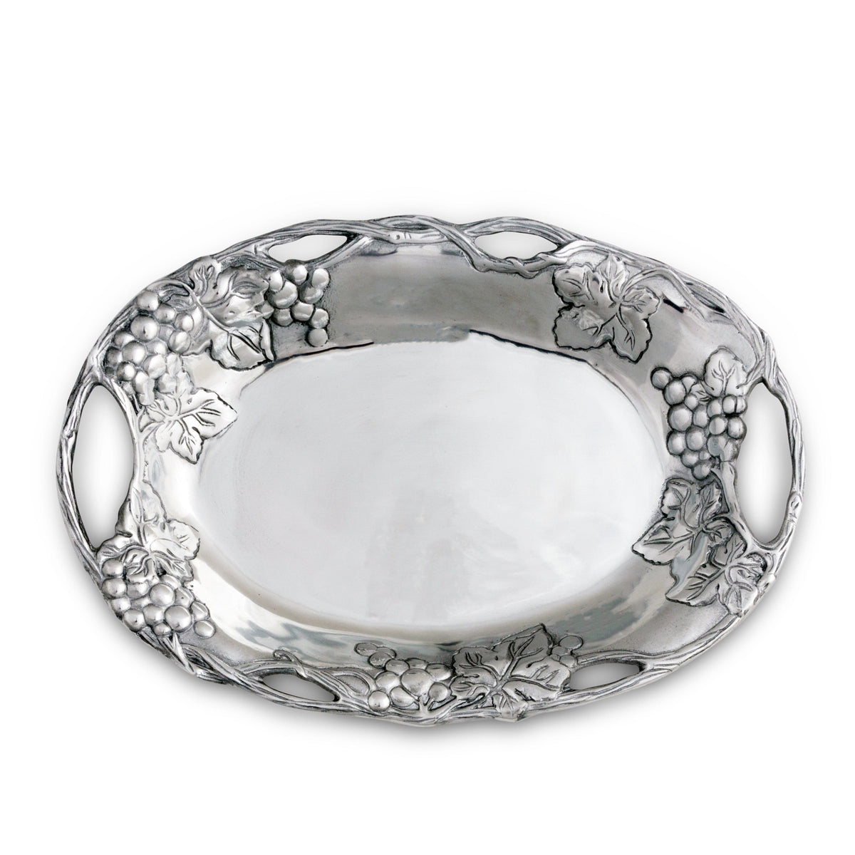 Arthur Court Grape Grape Oval Tray