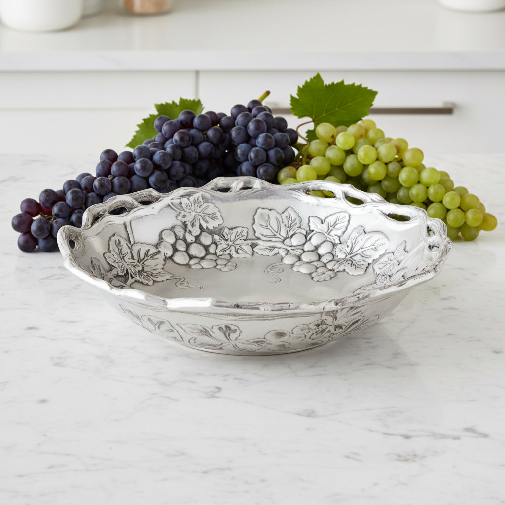 Arthur Court Grape Grape Pasta Bowl