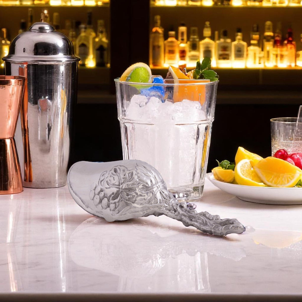 Arthur Court Grape Grape Pattern Ice Scoop