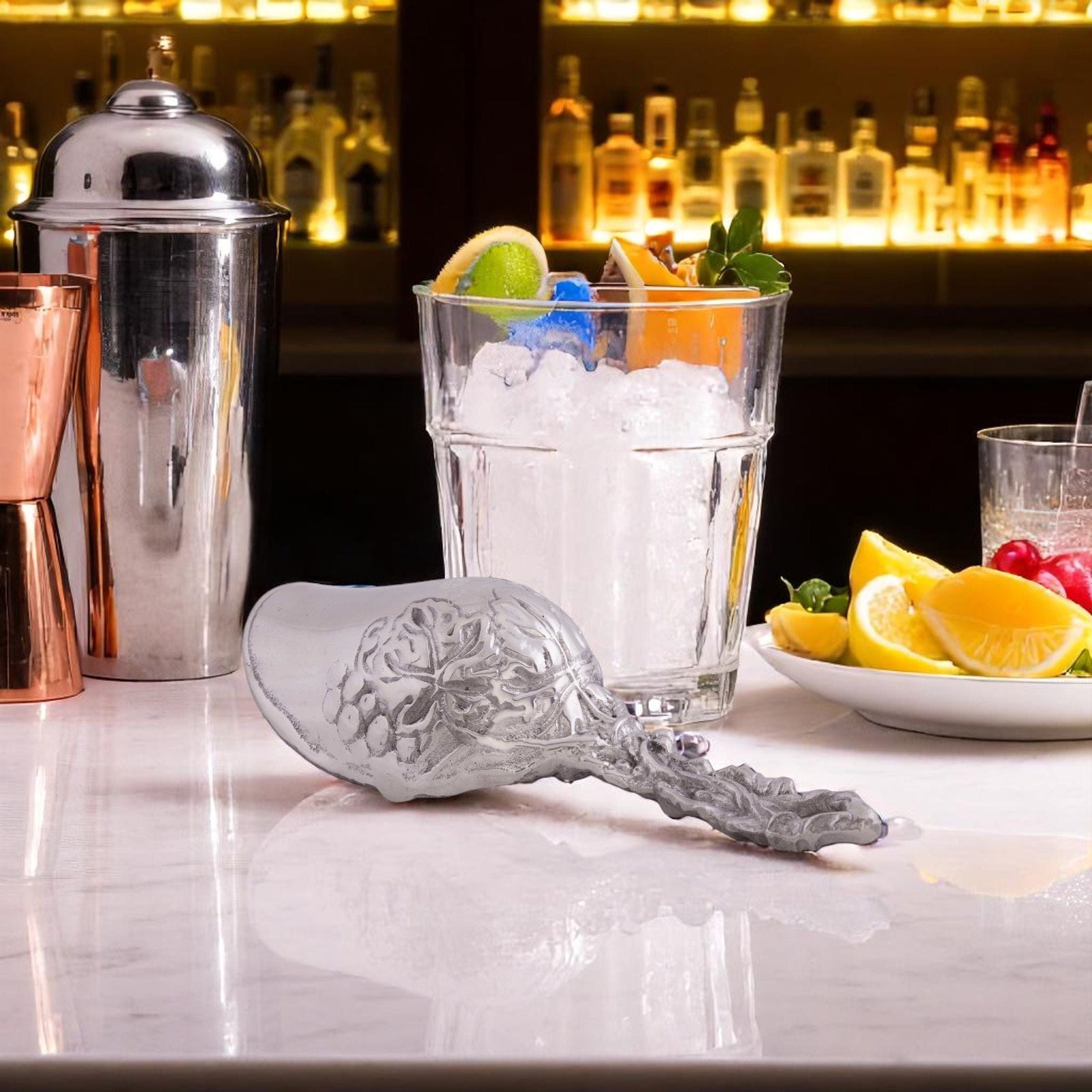 Arthur Court Grape Grape Pattern Ice Scoop