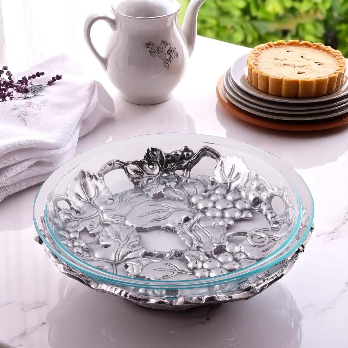 Arthur Court Grape Grape Pie Trivet