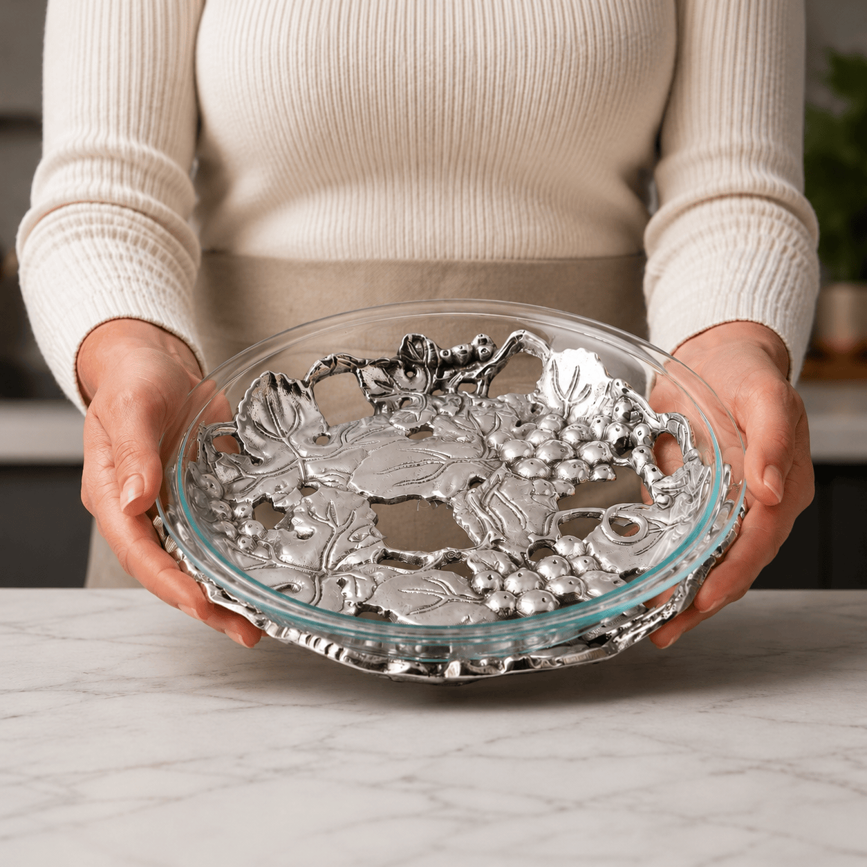 Arthur Court Grape Grape Pie Trivet