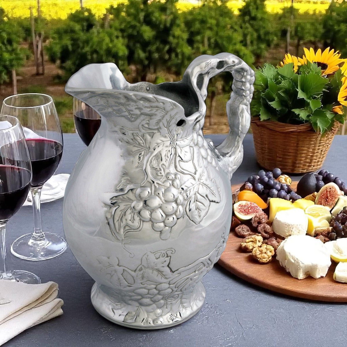 Arthur Court Grape Grape Pitcher