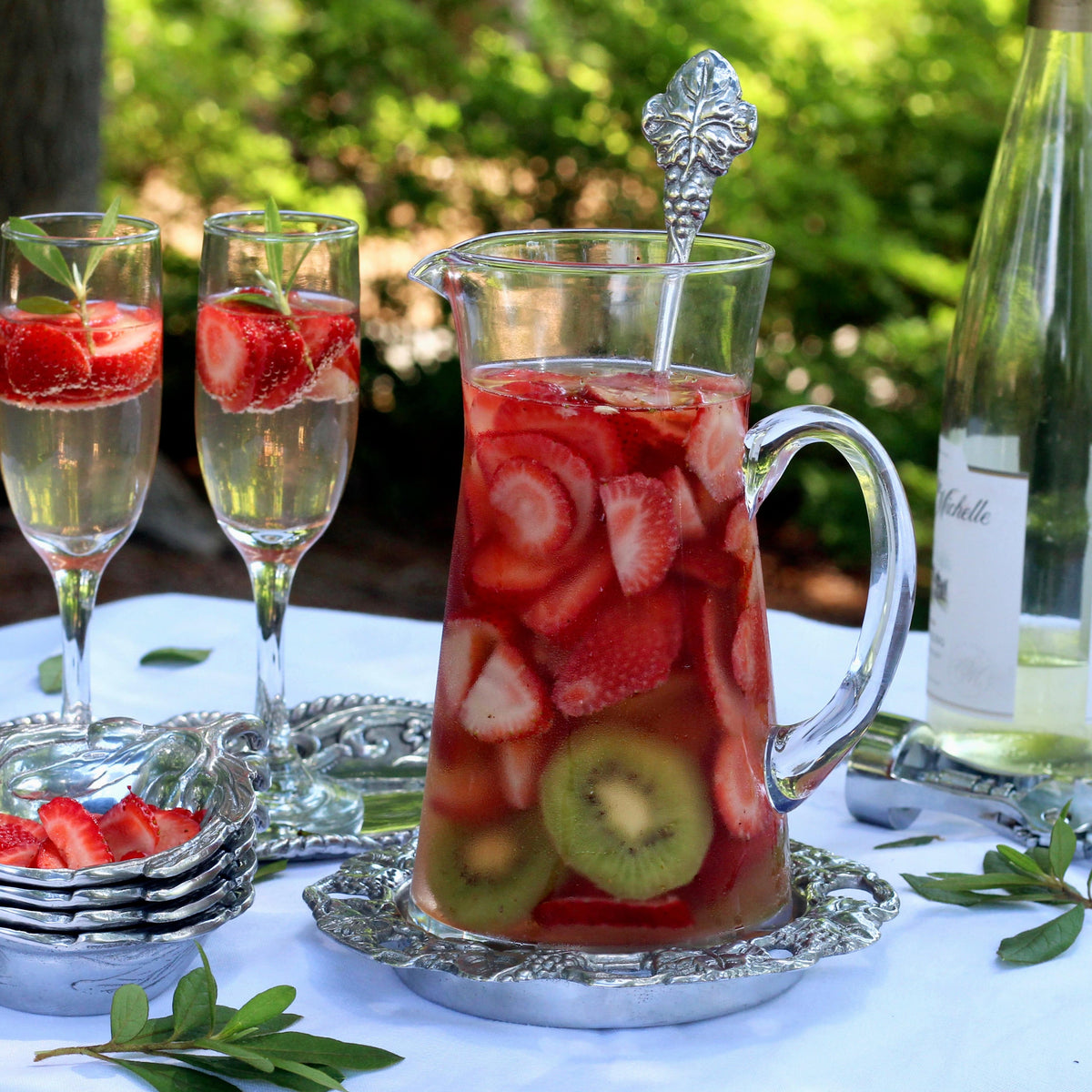 Arthur Court Grape Grape Pitcher Set