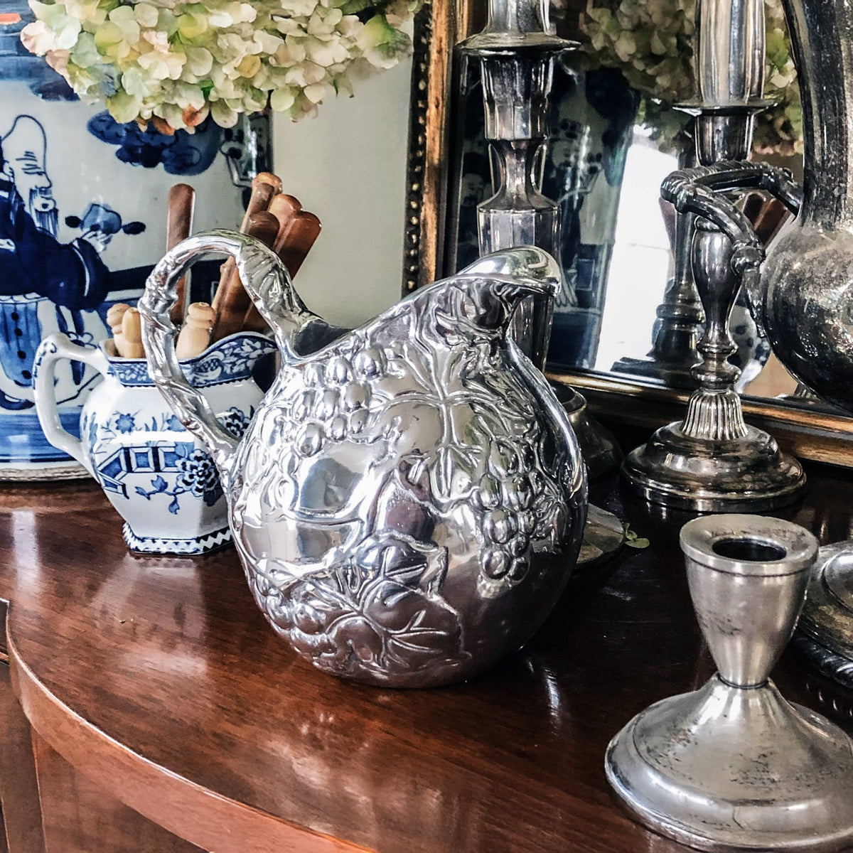 Arthur Court Grape Grape Pitcher Small