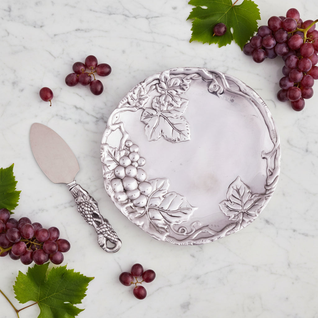 Arthur Court Grape Grape Plate with Server
