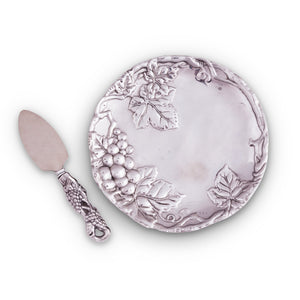 Arthur Court Grape Grape Plate with Server