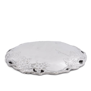Arthur Court Grape Grape Round Tray 15
