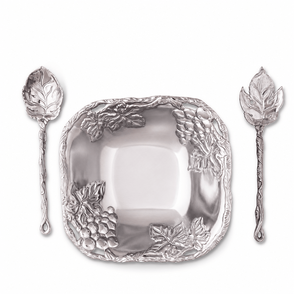 Arthur Court Grape Grape Salad Set 3-Pc
